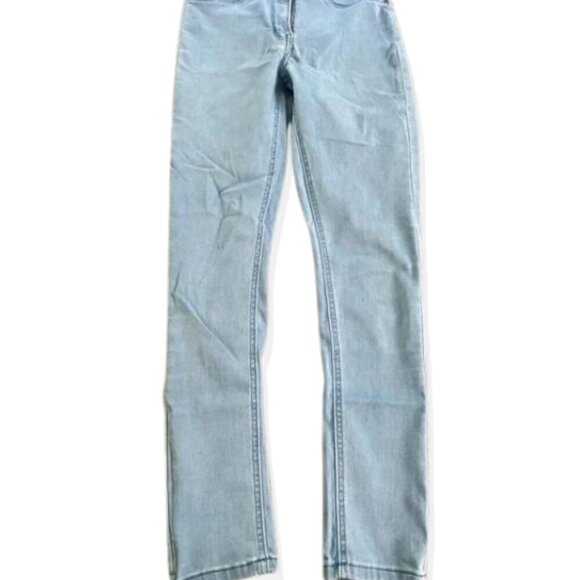 Long Tall Sally Light Wash Super Stretch Fit Jeans Capris Denim size 4 tall - Picture 4 of 8